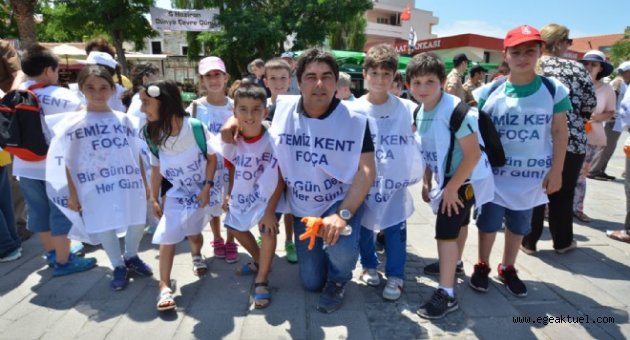 Foça'da 'Temiz Kent' harekatı