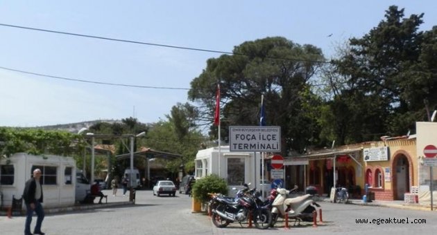 Foça'daki yeni terminal faaliyete girdi