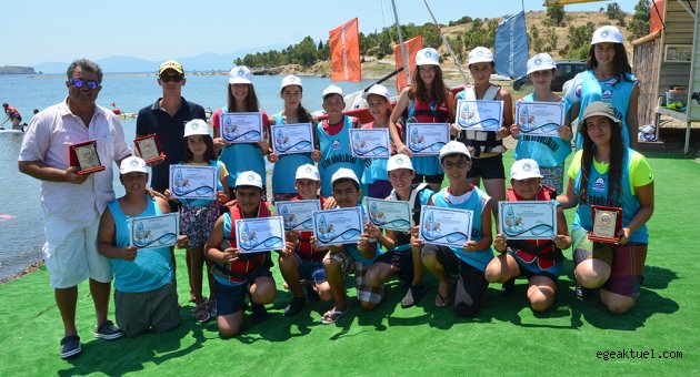 Foçalı çocuklar, rüzgâra yelken açtı