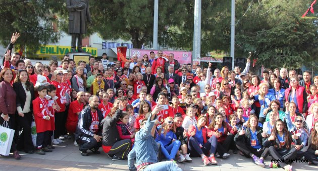Gaziemir Ata’sı için koştu