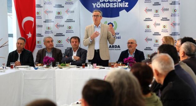 Gaziemir Belediye Başkanı Arda, Alevi örgütleriyle buluştu