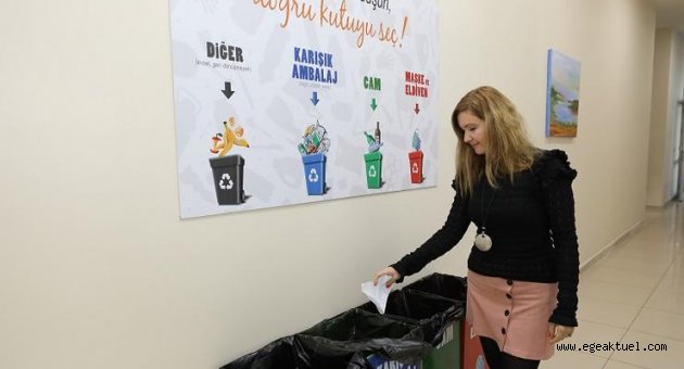 Gaziemir Belediyesi’nde geri dönüşüm atağı