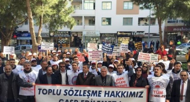 Gaziemir Belediyesi'nde memurların hak arayışı sürüyor: "Zafer direnen emekçilerin olacak"