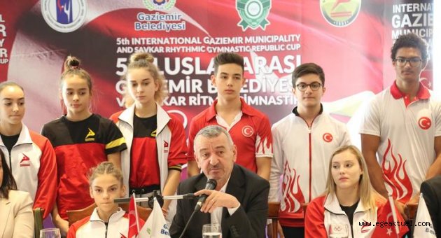 Gaziemir’de 5. Uluslararası Cimnastik Turnuvası başlıyor