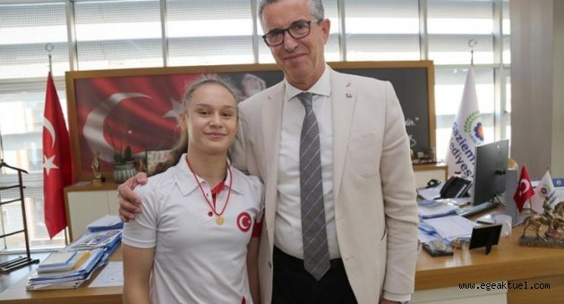 Gaziemir’de olimpiyat gururu