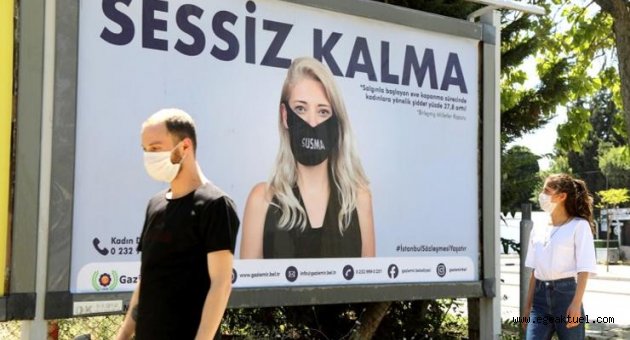 Gaziemir’den kadınlara, sessiz kalma çağrısı