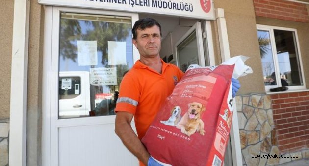 Gaziemir’den Manavgat’taki can dostlar için yardım eli