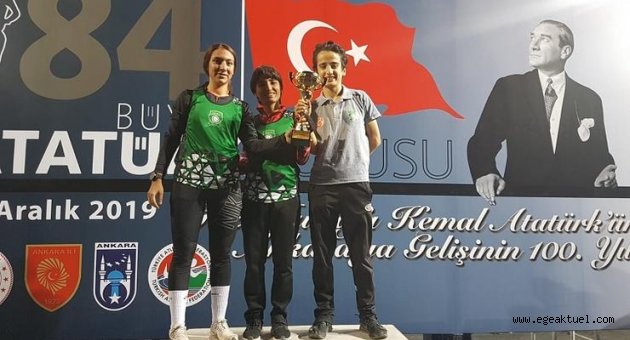 Gaziemir’in altın atletleri Türkiye şampiyonu