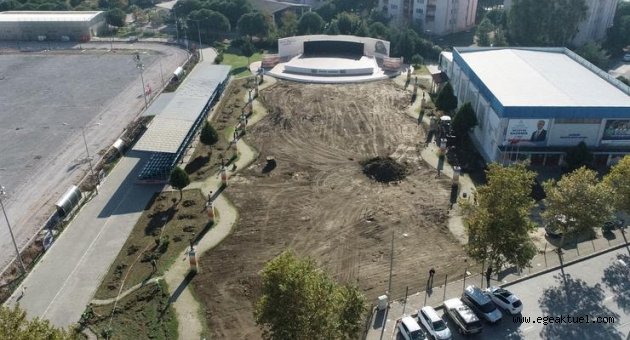 Gaziemir’in Festival Alanı yeni yüzüne kavuşuyor