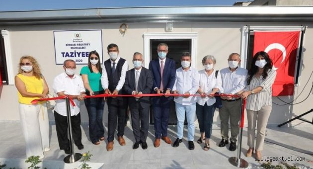 Gaziemir’in taziyeevleri hizmete hazır