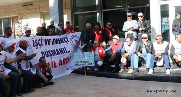 Gaziemir'de işçilerden eylem: Belediyeden işçi eylemi ile ilgili açıklaması!