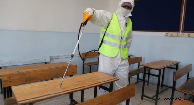 Gaziemir'in okulları sınava hazırlanıyor
