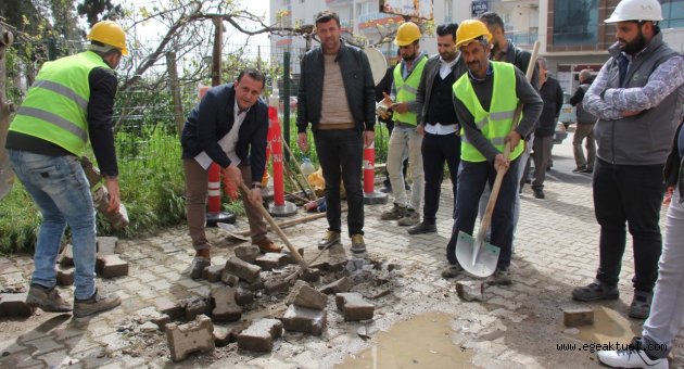Gazipaşa’da İlk Kazma Vuruldu