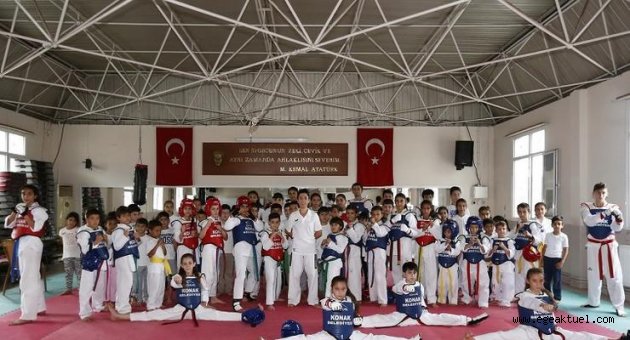Geleceğin şampiyonları Konak’ta yetişiyor
