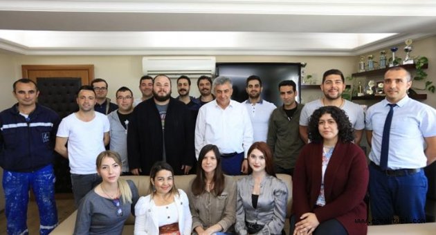 Gençlik Kollarından Başkan İnce’ye Ziyaret