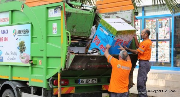 Geri dönüşümden Gaziemir’in kasasına 955 bin lira