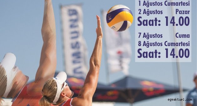 Gümüldür’de Voleybol Zamanı