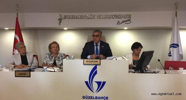 Güzelbahçe Belediyesi teröre karşı tek yumruk