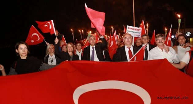Güzelbahçe’de 96.yıl coşkusu