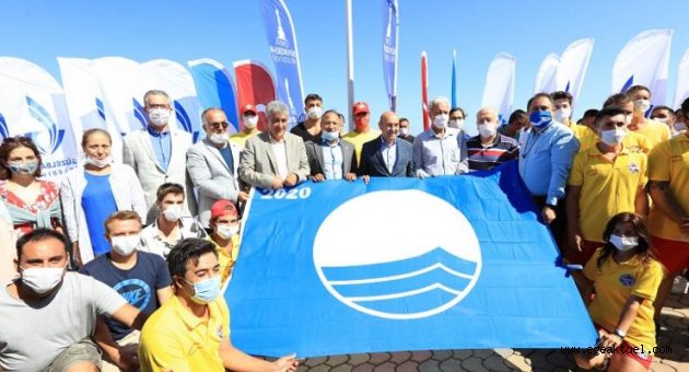Güzelbahçe’de Mavi Bayrak sevinci