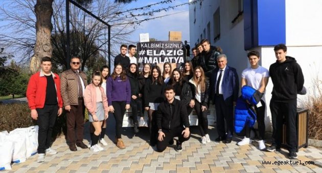 Güzelbahçe’den Deprem Bölgesine ikinci Yardım