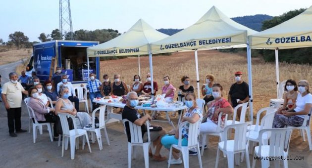 Güzelbahçe doğa için nöbette