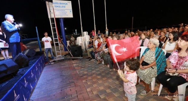 Güzelbahçe’nin kurtuluş gecesi