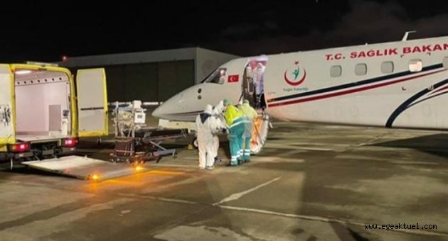 Hasta Türk vatandaşı Türkiye'ye getirildi