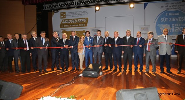 Hayvancılık fuarı’nda  egeli bakan talebi