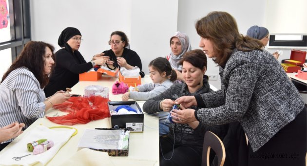 Hobi kursları Pınarbaşı Kültür Merkezi’nde de başladı