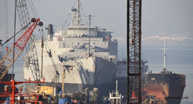 Hurda savaş gemileri Aliağa'da sökülecek