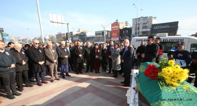 İbrahim Özmen için Karabağlar Belediyesi’nde tören düzenlend