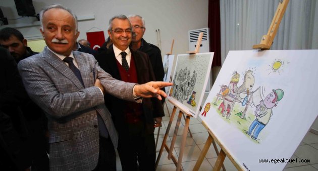 “İç ve dış göçler” Bayraklı’da karikatürize edilecek 