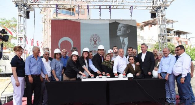 İnönü Mahallesi Pazaryeri’nin temeli atıldı