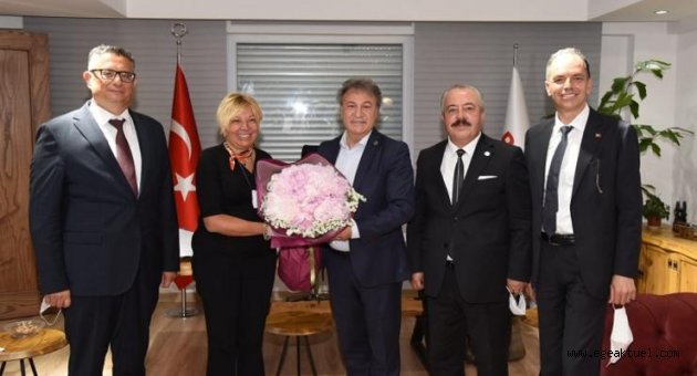 İTB’dan Başkan İduğ’a ziyaret