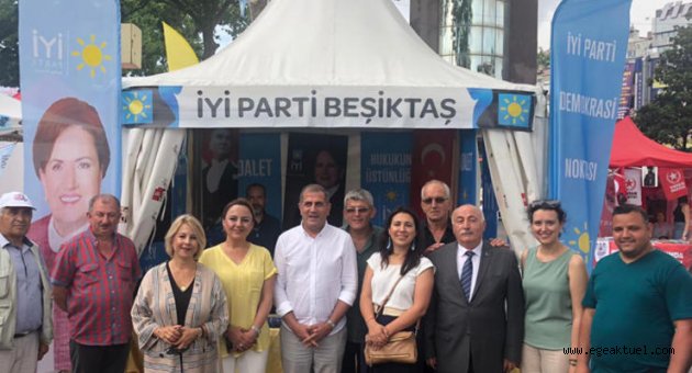 İYİ Parti İzmir Ekrem İmamoğlu'na destek için İstanbul'da