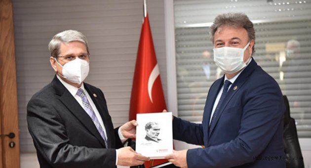 İYİ Partili Çıray'dan İduğ'a ziyaret ve övgü!