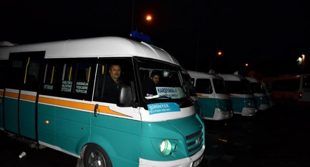 İZBAN hattına minibüs takviyesi