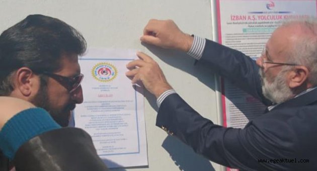 İZBAN'da grev ilanı