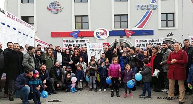 İZBAN'daki grev kararı ertelendi