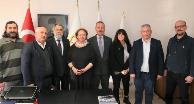 İzmir Balkan Dernekleri Federasyonu'ndan İGC'ye ziyaret