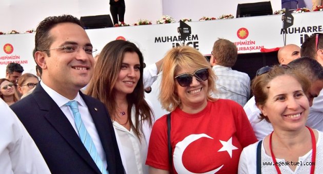 "İzmir bir kez daha umut oldu”