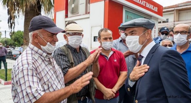 İzmir Büyükşehir Belediyesi’nden köylüye ilk defa yem desteği