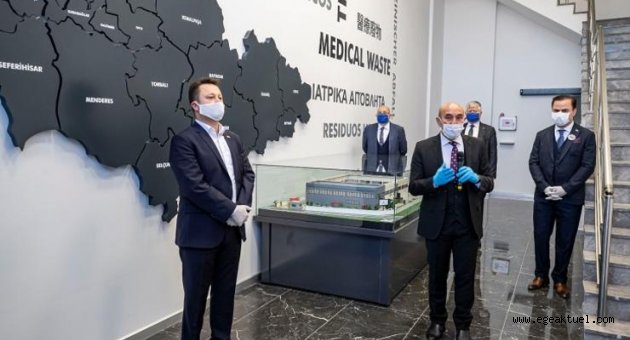 İzmir Büyükşehir Belediyesi tıbbi atık tesisi açtı