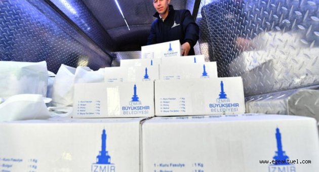 İzmir Büyükşehir Belediyesi'nden Ramazan dayanışması