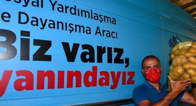 İzmir Büyükşehir üreticiyi desteklemeyi sürdürüyor