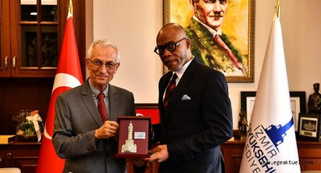 İzmir Büyükşehir'e Afrika’dan ziyaret