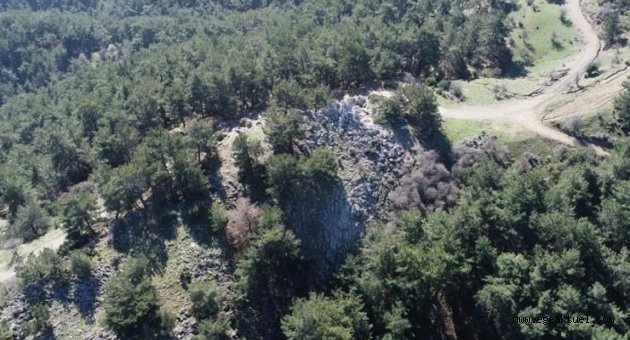 İzmir’de antik taş ocağı bulundu