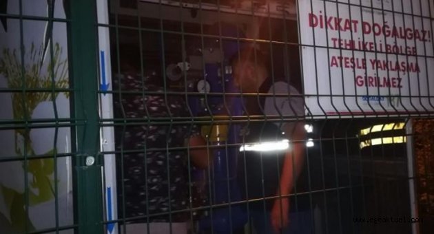 İzmir’de doğalgaz kokusu paniği
