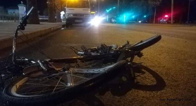 İzmir’de feci kaza: Bisiklet sürücüsü metrelerce sürüklendi